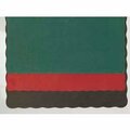 Lagasse. Hoffmaster HFM310528, Solid Color Placemats, Hunter Green, 1000/Carton HFM 310528